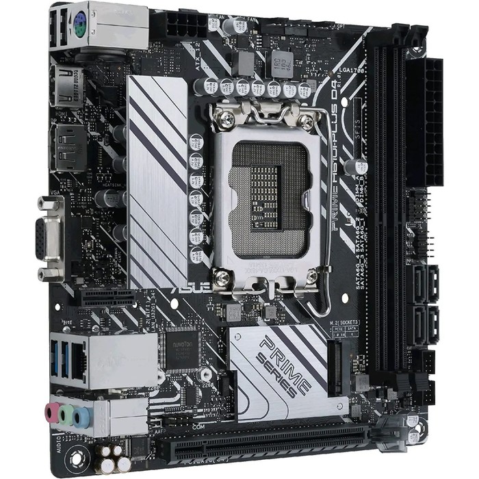 Материнская плата Asus PRIME H610I-PLUS D4-CSM Soc-1700 Intel H610 2xDDR4 mini-ITX AC`97 8c   106498 - фото 51589318