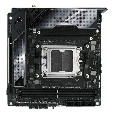Материнская плата Asus ROG STRIX X670E-I GAMING WIFI SocketAM5 AMD X670 2xDDR5 mini-ITX AC`   106498