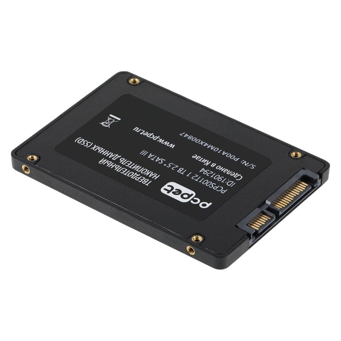 Накопитель SSD PC Pet SATA-III 1TB PCPS001T2 2.5" OEM - фото 51589584