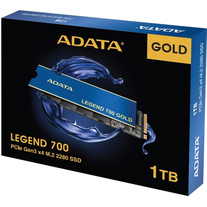 Накопитель SSD A-Data PCIe 3.0 x4 1TB SLEG-700G-1TCS-SH7 Legend 700 Gold M.2 2280 - фото 51589651