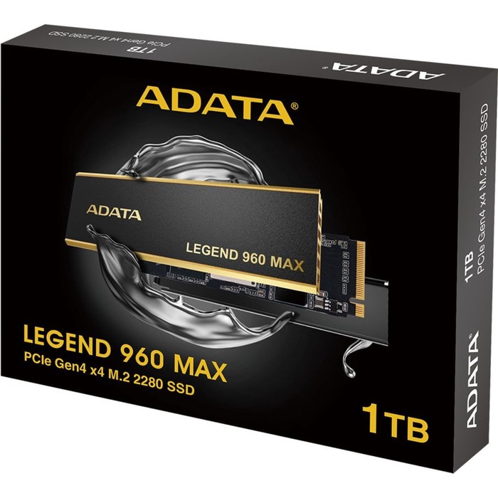 Накопитель SSD A-Data PCIe 4.0 x4 1TB ALEG-960M-1TCS Legend 960 Max M.2 2280 - фото 51589685