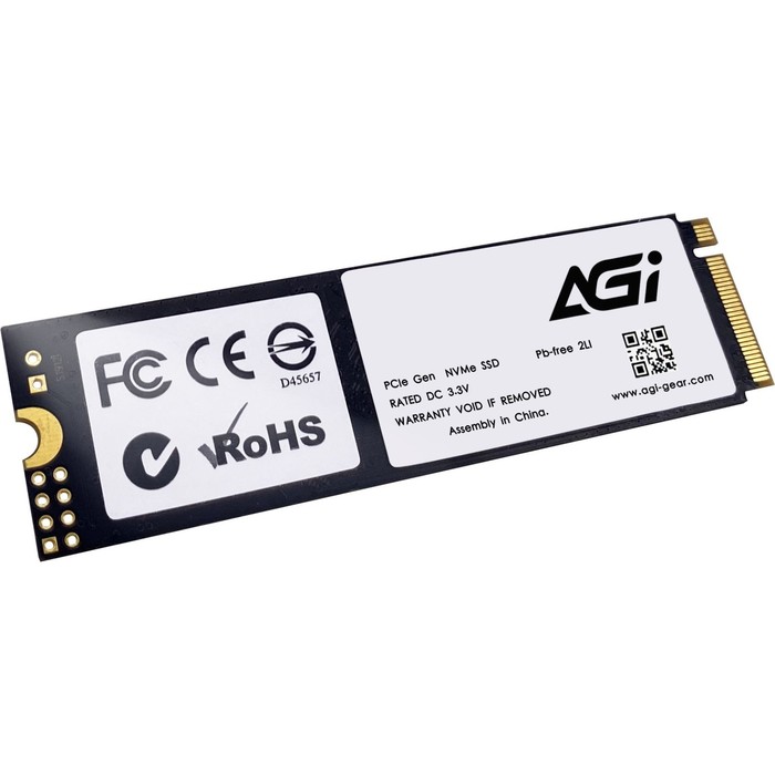 Накопитель SSD AGi PCIe 4.0 x4 2TB AGI2T0G43AI818 M.2 2280 - фото 51589716