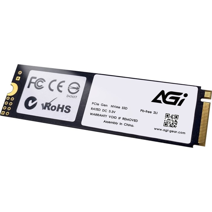 Накопитель SSD AGi PCIe 4.0 x4 2TB AGI2T0G43AI818 M.2 2280 - фото 51589717