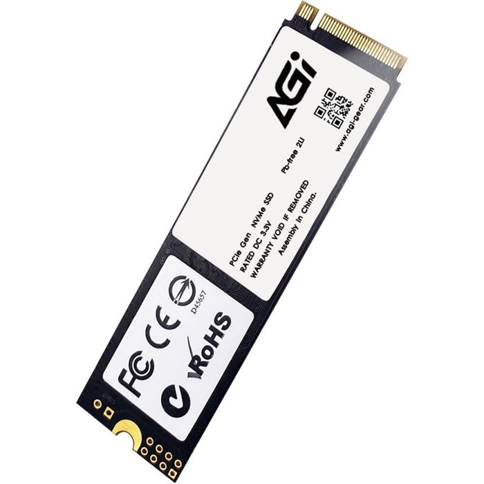 Накопитель SSD AGi PCIe 4.0 x4 2TB AGI2T0G43AI818 M.2 2280 - фото 51589718