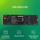 Накопитель SSD Digma PCIe 3.0 x4 256GB DGSM3256GM23T Mega M2 M.2 2280 - фото 51589720