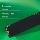Накопитель SSD Digma PCIe 4.0 x4 1TB DGSM4001TM63T Meta M6 M.2 2280 - фото 51589752
