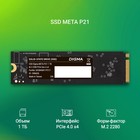 Накопитель SSD Digma PCIe 4.0 x4 1TB DGSM4001TP21T Meta P21 M.2 2280 - Фото 2
