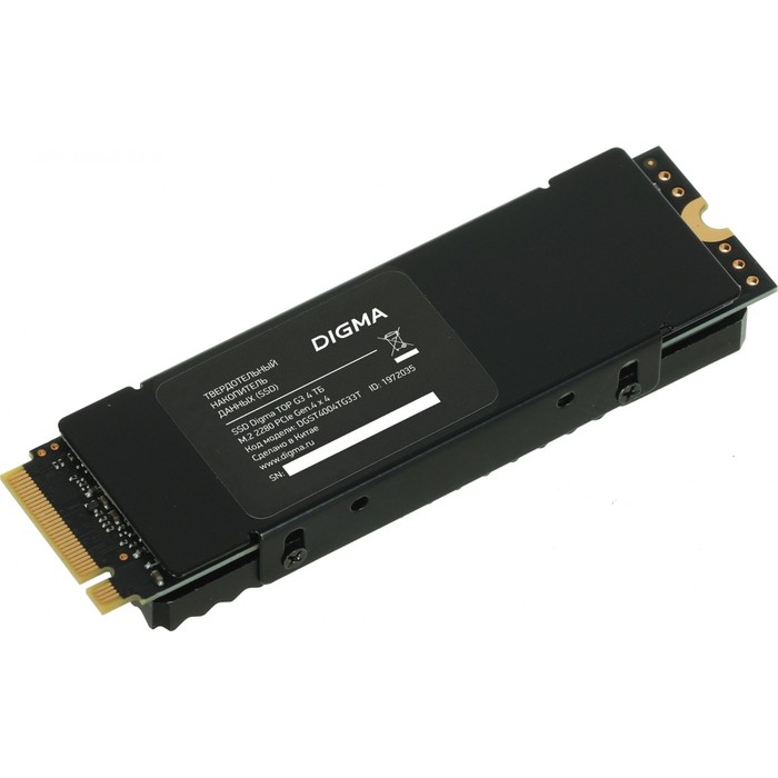 Накопитель SSD Digma PCIe 4.0 x4 4TB DGST4004TG33T Top G3 M.2 2280 - Фото 1