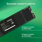 Накопитель SSD Digma PCIe 4.0 x4 512GB DGSM4512GM6ET Meta M6E M.2 2280 - Фото 4