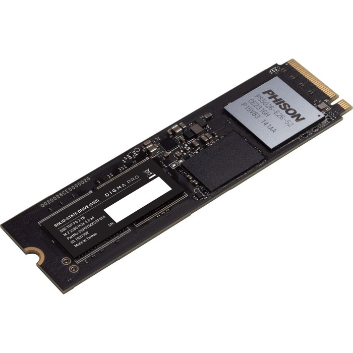 Накопитель SSD Digma Pro PCIe 5.0 x4 2000GB DGPST5002TP6T4 Top P6 M.2 2280 - Фото 1