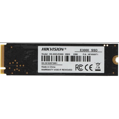 Накопитель SSD Hikvision PCIe 3.0 x4 256GB HS-SSD-E3000/256G HS-SSD-E3000/256G Hiksemi E300   106499