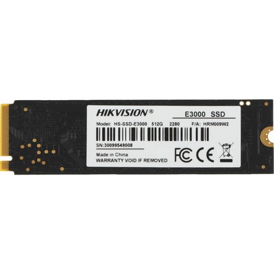 Накопитель SSD Hikvision PCIe 3.0 x4 512GB HS-SSD-E3000/512G HS-SSD-E3000/512G Hiksemi E300   106499