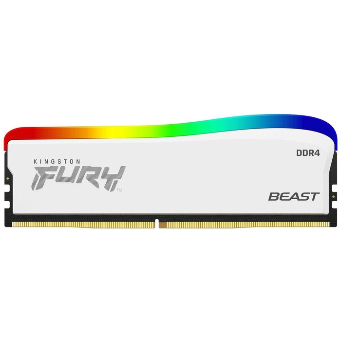 Память DDR4 16GB 3200MHz Kingston KF432C16BWA/16 Fury Beast RGB RTL Gaming PC4-25600 CL16 D   106500 - Фото 1