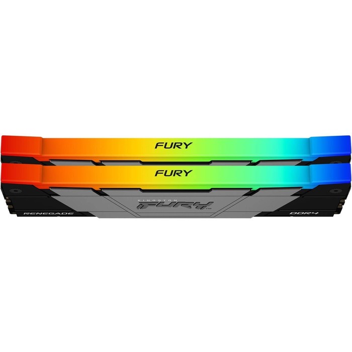 Память DDR4 2x16GB 3200MHz Kingston KF432C16RB12AK2/32 Fury Renegade RGB RTL Gaming PC4-256   106500 - фото 51590115