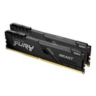 Память DDR4 2x32GB 2666MHz Kingston KF426C16BBK2/64 Fury Beast Black RTL Gaming PC4-21300 C   106500 10650072 - фото 180805