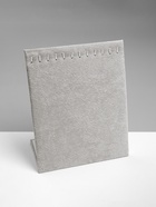 Подставка для кулонов, цепочек, браслетов QF, 12 крючков 20×10×25 см, бархатная, серая - Фото 4