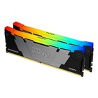 Память DDR4 2x32GB 3600MHz Kingston KF436C18RB2AK2/64 Fury Renegade RGB RTL Gaming PC4-2880   106500 - Фото 2