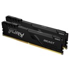 Память DDR4 2x8GB 2666MHz Kingston KF426C16BBK2/16 Fury Beast Black RTL Gaming PC4-21300 CL   106500 - фото 51590148