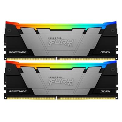 Память DDR4 2x8GB 3600MHz Kingston KF436C16RB2AK2/16 Fury Renegade RGB RTL Gaming PC4-28800 106500