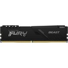 Память DDR4 32GB 3200MHz Kingston KF432C16BB/32 Fury Beast Black RTL Gaming PC4-25600 CL16   1065009 10650092 - фото 180860