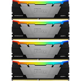 Память DDR4 4x32GB 3600MHz Kingston KF436C18RB2AK4/128 Fury Renegade RGB RTL Gaming PC4-288   106501