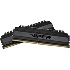 Память DDR4 2x16GB 3200MHz Patriot PVB432G320C6K Viper 4 Blackout RTL Gaming PC4-25600 CL16   106501 - Фото 1