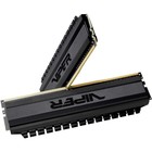 Память DDR4 2x16GB 3200MHz Patriot PVB432G320C6K Viper 4 Blackout RTL Gaming PC4-25600 CL16   106501 - Фото 3