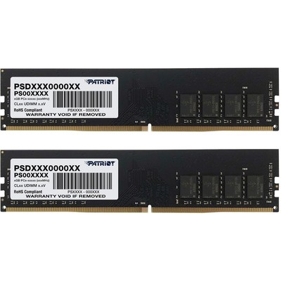 Память DDR4 2x8GB 2666MHz Patriot PSD416G2666K Signature RTL PC4-21300 CL19 DIMM 288-pin 1.   106501