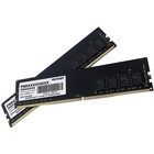 Память DDR4 2x8GB 2666MHz Patriot PSD416G2666K Signature RTL PC4-21300 CL19 DIMM 288-pin 1.   106501 - Фото 3