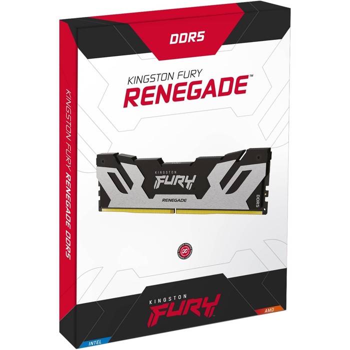 Память DDR5 24GB 6400MHz Kingston KF564C32RS-24 Fury Renegade Silver XMP RTL Gaming PC5-512   106502 - фото 51590499