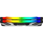 Память DDR5 2x16GB 6000MHz Kingston KF560C32RSAK2-32 Fury Renegade Silver RGB RTL Gaming PC 106502 - фото 51590510 Память DDR5 2x16GB 6000MHz Kingston KF560C32RSAK2-32 Fury Renegade Silver RGB RTL Gaming PC 106502 - фото 51590510