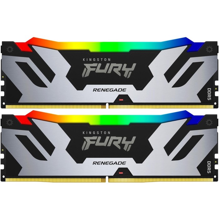 Память DDR5 2x24GB 6400MHz Kingston KF564C32RSAK2-48 Fury Renegade XMP RGB RTL Gaming PC5-5   106502 - Фото 1