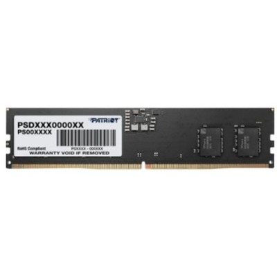 Память DDR5 16GB 5200MHz Patriot PSD516G520081 Signature RTL PC5-41600 CL42 DIMM 288-pin 1.   106502