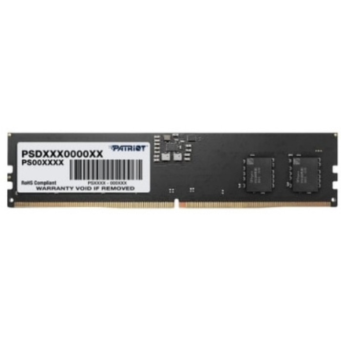 Память DDR5 16GB 5200MHz Patriot PSD516G520081 Signature RTL PC5-41600 CL42 DIMM 288-pin 1.   106502 - Фото 1