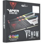 Память DDR5 2x16GB 5600MHz Patriot PVVR532G560C36K Viper Venom RGB RTL Gaming PC5-44800 CL3   106503 - Фото 7