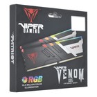 Память DDR5 2x32GB 5600MHz Patriot PVVR564G560C40K Viper Venom RGB RTL Gaming PC5-44800 CL4   106503 - Фото 7