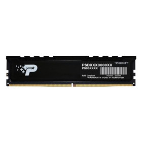 Память DDR5 32GB 4800MHz Patriot PSP532G48002H1 Signature Premium RTL PC5-38400 CL40 DIMM 2   106503