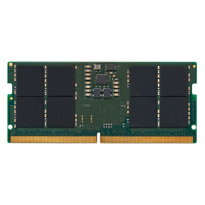Память DDR5 8GB 5600MHz Kingston KVR56S46BS6-8 Valueram RTL PC5-44800 CL46 SO-DIMM 262-pin   1065041 - Фото 1