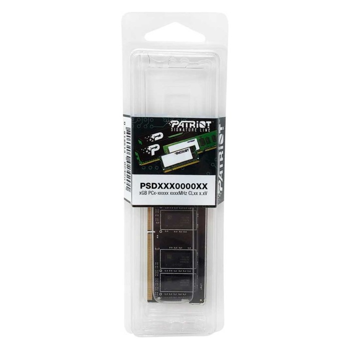 Память DDR4 16GB 2400MHz Patriot PSD416G240081S Signature RTL PC4-19200 CL17 SO-DIMM 260-pi   106504 - фото 51591110