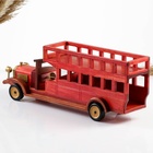 Фигурка дерево, держатель для бутылок «Автобус», красный - Фото 4