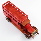 Фигурка дерево, держатель для бутылок «Автобус», красный - Фото 5