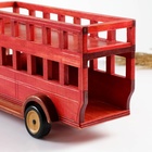 Фигурка дерево, держатель для бутылок «Автобус», красный - Фото 6