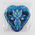 Новогодняя маска карнавальная «Новый год: Змея», 22,6 х 22,9 см (комплект 10 шт) - фото 25453382