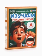 Развивающий набор «Изучаем гласные звуки», 3+ 10331725 - фото 16881178