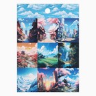 Наклейки детские бумажные, набор,  10 листов  «Аниме», 11 х 15.5 см - фото 24576211