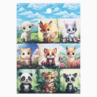 Наклейки детские бумажные, набор,  10 листов  «Аниме», 11 х 15.5 см - фото 24576212