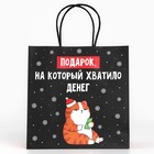 Пакет подарочный новогодний «Подарок», 22 х 22 х 11 см , Новый год 10338155 - фото 13216070