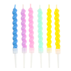 Свечи для торта (6 шт.) + воздушные шары (5 шт.), МИКС - Фото 4
