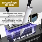 Кухонная мойка ZEIN M02, S=3.0 и 0.7 мм, смеситель, корзины, разделочная доска, сифон, графит - Фото 11