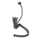 Кухонная мойка ZEIN M03, S=3.0 и 0.7 мм, смеситель, корзины, разделочная доска, сифон, графит - Фото 31